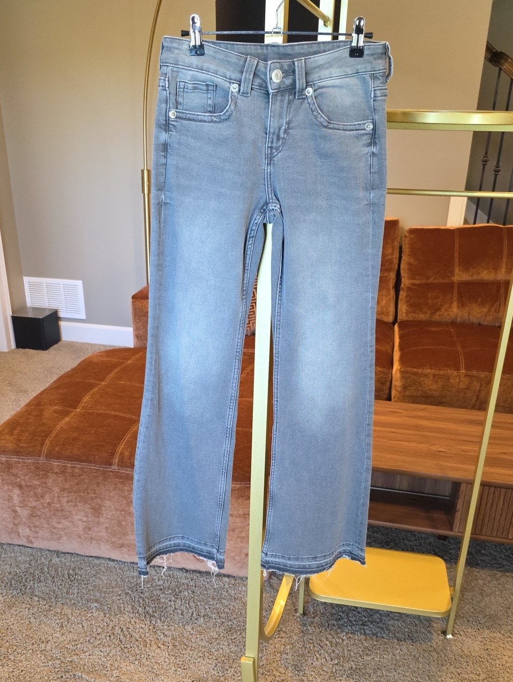 Divided H & M Gray Fit and Flare Jeans for Women